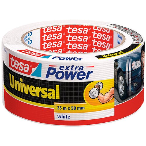 Tesa Univerzalen večnamenski trak Tesa extra Power (bel, 25 m x 50 mm) Cene