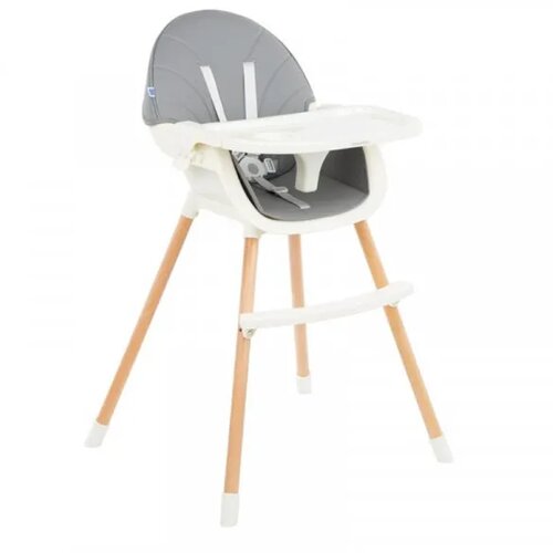 Kikka Boo hranilica Nutri wood 2u1 grey Cijene