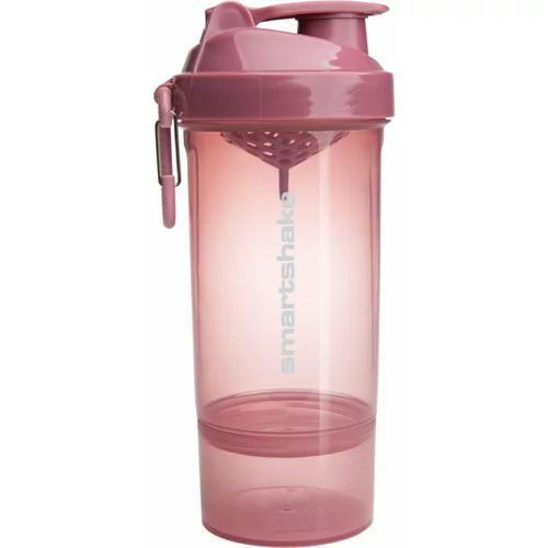 Smartshake Original2GO ONE športni shaker + rezervoar barva Deep Rose Pink 800 ml