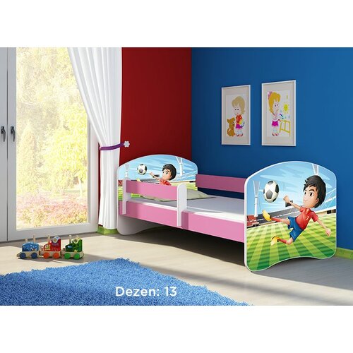 ACMA dečiji krevet ii 160x80 + dušek 6 cm PINK13 Slike