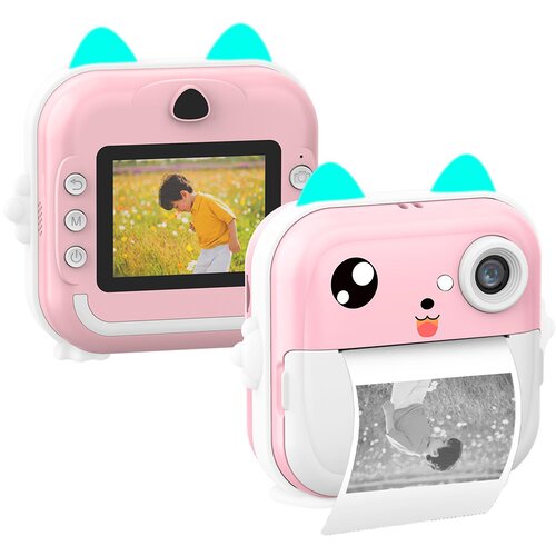  Mini camera printer Q5 pink Slike