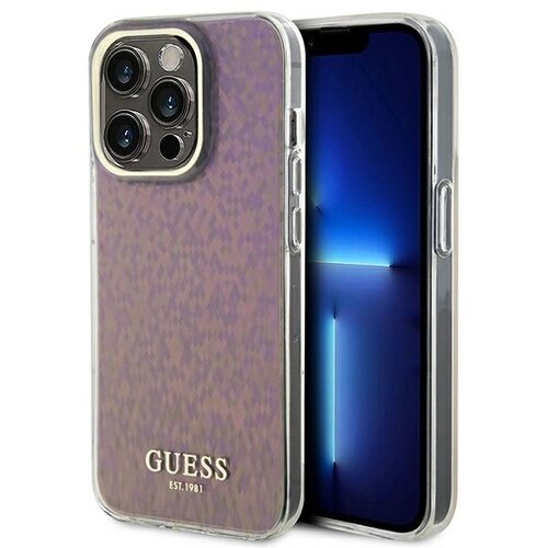 Guess OVITEK HARDCASE ZA IPHONE 15 PRO MAX 6.7 ROZA DISCO, (21834374) Cene