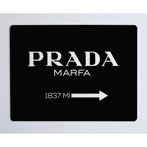 Little Nice Things Crna podloga za stol Black Prada - Cijene