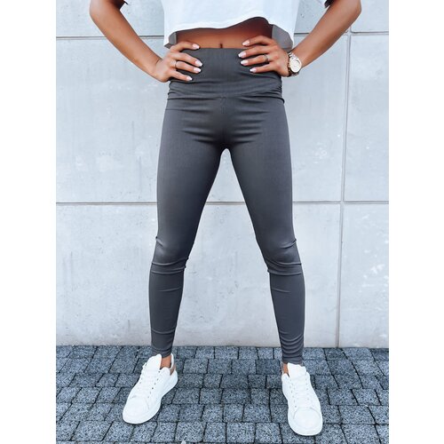 DStreet Legginsy damskie LOOK ME szare Cene