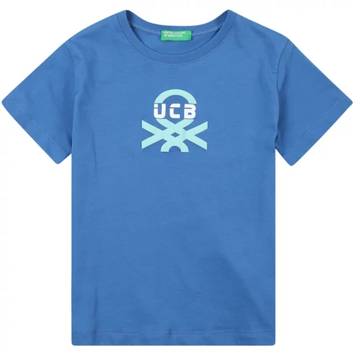 United Colors Of Benetton Majica plava / svijetloplava / bijela