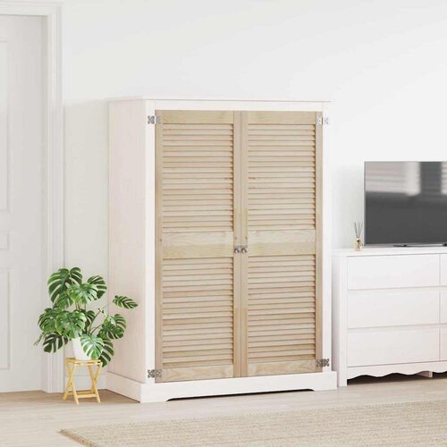 vidaXL Vrata ormara 2 pcs Smeđa 140.5 x 49.5 x 2.1 cm Masivna borovina Cijene