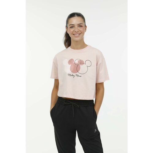 KINETIX T-Shirt - Pink - Regular fit Cene