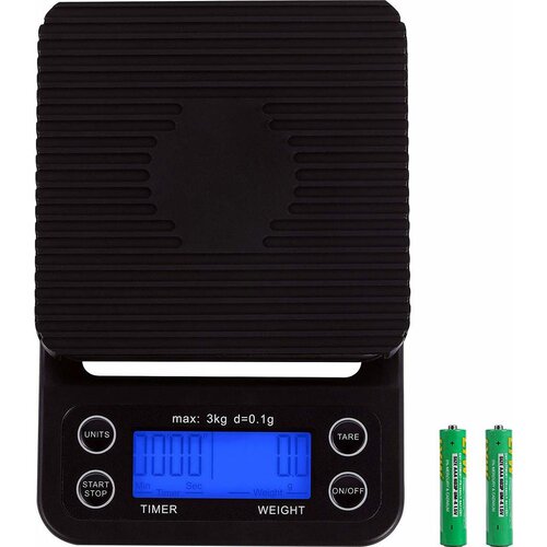 INF Digitalna kuhinjska/kavna tehtnica 3 kg/0,1 g natančno Black, (21236410) Cene
