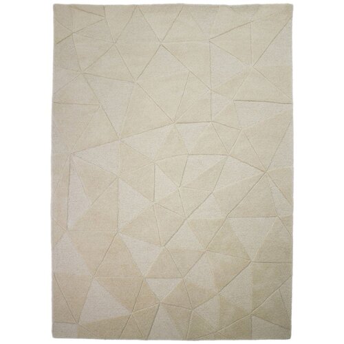 Flair Rugs Bež ručno rađen vunen tepih 160x230 cm Shard – Cene