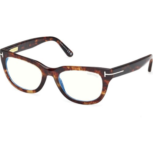 Tom Ford Ženski okvir za dioptrijske naočare Blue block 0FT6066-B 5553, Smeđi Cene