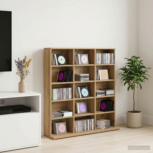 Cd ormar Hrast artisan 96 x 23,5 x 97,5 cm Konstruirano drvo Cijene