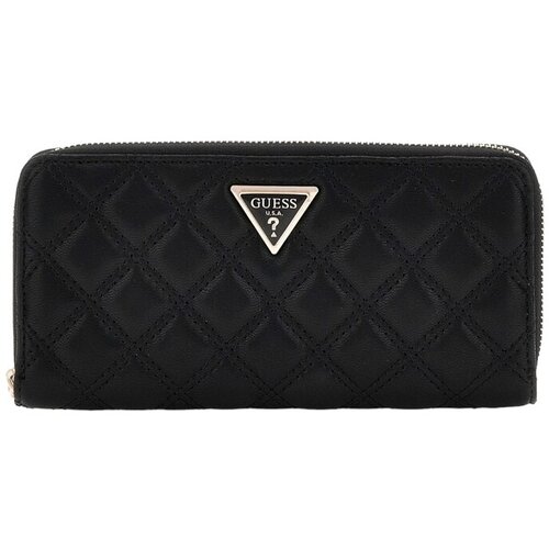 Guess GIULLY SLG LARGE ZIP AROUND Crna Cijene