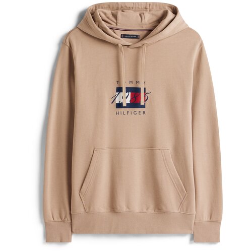 Tommy Hilfiger Sweater majica bež / mornarsko plava / crvena / bijela Slike