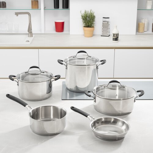 Lagostina Visoka kozica New Tempra 16cm / 1,9l / en ročaj / indukcija / inox 18/10, (20515215) Slike