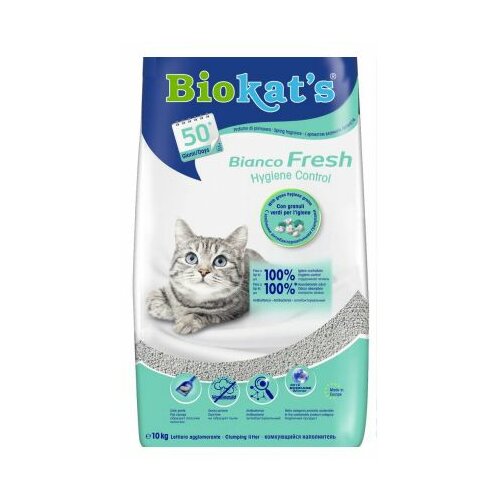 Biokats posip za mačke bianco fresh 5 kg Slike