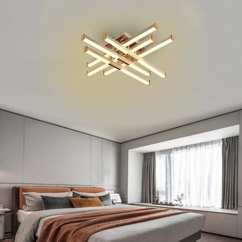  LED prigu&amp;scaron;iva prislonjen plafonski luster LED/90W/230V 3000-6500K + daljinski upravljač Slike