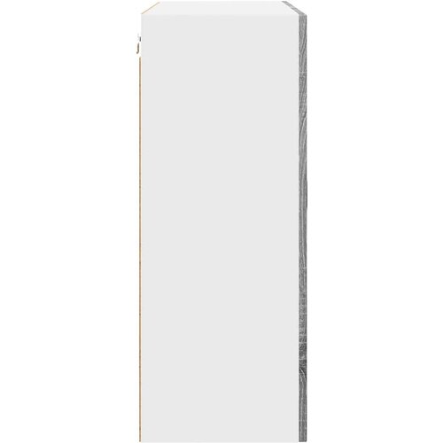 VidaXL Zidni kuhinjski ormarić s policom Siva Sonoma 80 x 31 x 80 cm Slike