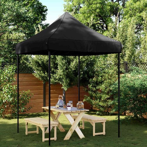 Šator za zabave Crna 200 x 200 x 306 cm Oxford tkanina Cijene