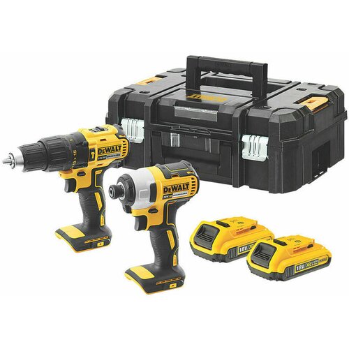 Dewalt DCK2060D2T aku 18v set DCD778, DCF787 + 2x 2.0ah tstak Slike