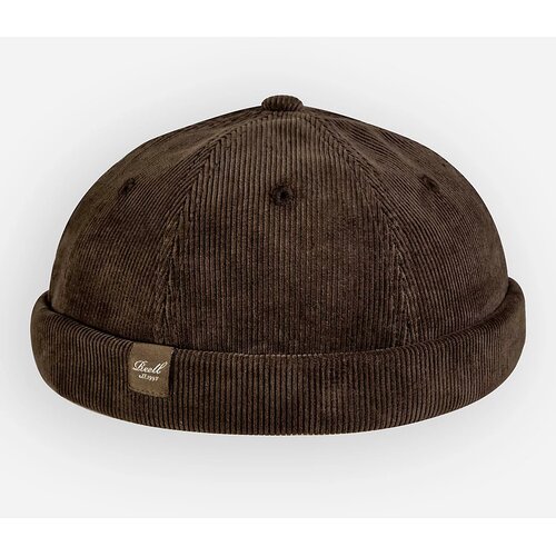 Reell Docker Kapa s &amp;scaron;iltom dark brown cord Slike