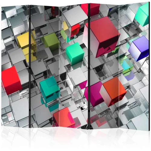  Paravan u 5 dijelova - Colours of Metal II [Room Dividers] 225x172