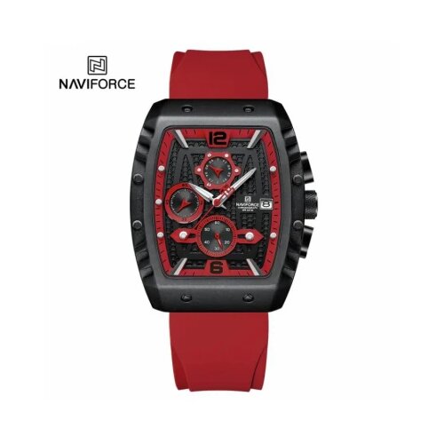 Naviforce Mu&amp;scaron;ki ručni sat Kvarcni mehanizam Crveni NF8025 Slike
