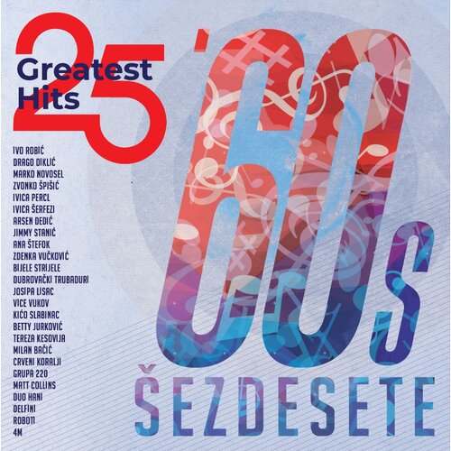 Vinyl LP RAZNI - &Scaron;EZDESETE, 25 GREATEST HITS (LP) Cijene