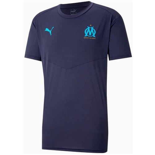 Puma Majice &amp;amp; Polo majice OM WARMUP TEE Modra Slike