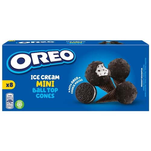 Oreo Sladoled mini kornet multipack 8x25ml Slike