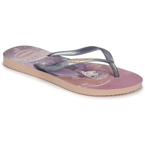 Havaianas kids slim frozen ružičasta