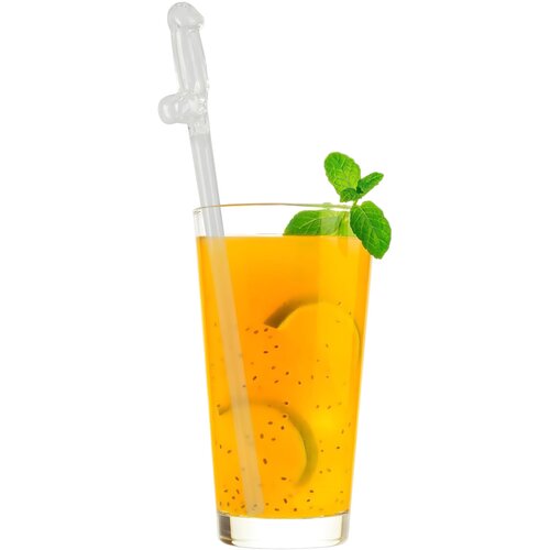 Out of the blue Slamka Willy - staklena slamka za penis - prozirna (4kom) Slike