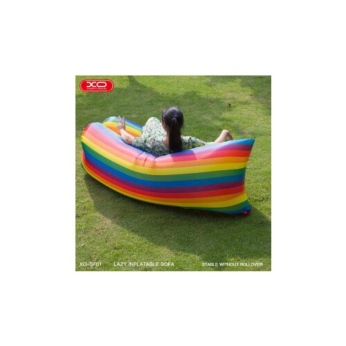 XO SF01 sklopiva sofa na naduvavanje Rainbow Cene