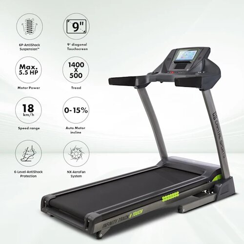 Capital Sports Infinity Track 6.0 Touch, tekalna steza, 5,5 PS, WiFi, 9&amp;quot; zaslon na dotik, (20537770) Slike
