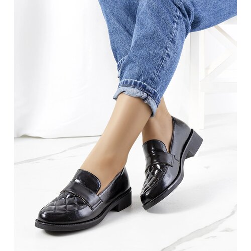 Gemre Black moccasins Alexana Slike