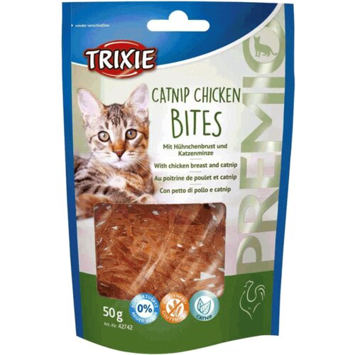 Trixie Poslastica za mace sa piletinom Chicken Filet Bites, 50 g Slike