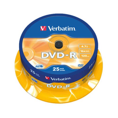 Verbatim DVD-R 4.7GB CAKE 1/25 Cijene