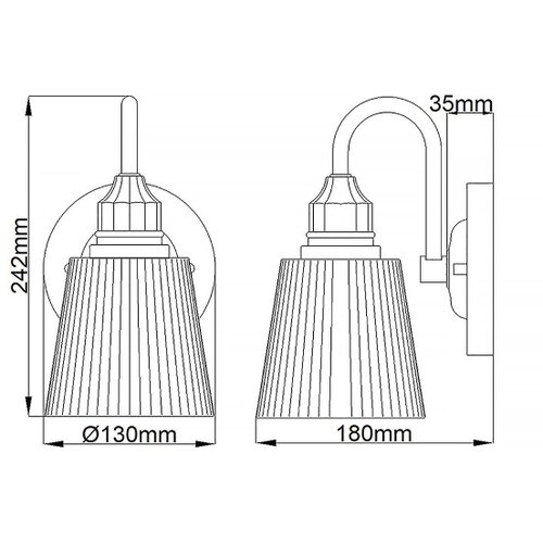 Quintiesse QN-ADDISON1-BATH - LED zidna lampa za kupatilo ADDISON 1xG9/3W/230V IP44 Slike
