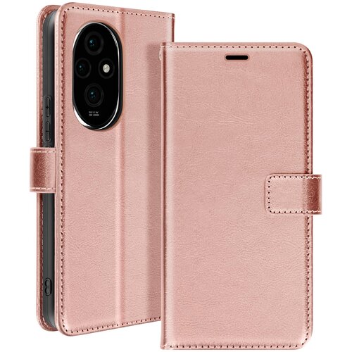Oem Mayaxess, Ohi&scaron;je za Honor 200 Wallet with Lanyard, &Scaron;ampanjec roza, (5000215764) Cene