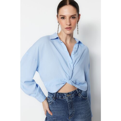 Trendyol Blouse - Blue - Regular fit Slike