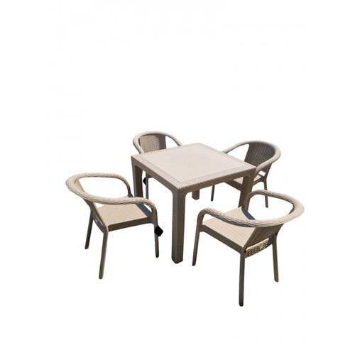 Olimp Sport Garnitura Mobilya Bamboo Cappuccino 4/1 Cene