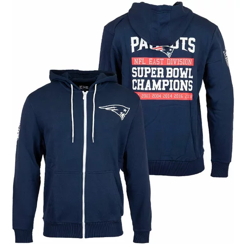New Era New England Patriots Large Graphic zip majica sa kapuljačom