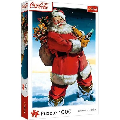Trefl Coca-Cola - Božiček z darili, 1000-delni puzzle - Cene