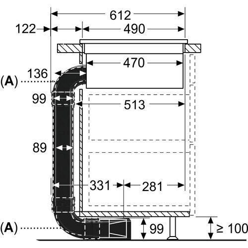 Bosch dodatni pribor za nape HEZ9VDKR0 Cene