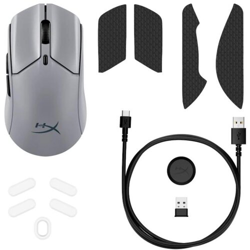 HYPER X Pulsefire Haste 2 Pro 4K bežični gejmerski mi&amp;scaron;, 26.000 DPI Slike