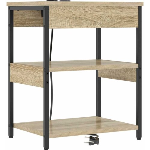  Noćni ormar Sonoma hrast 41 x 31 x 51 cm Konstruirano drvo Slike