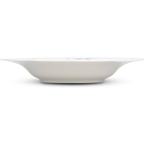 BonBistro Bel/moder ju&amp;scaron;ni porcelanast krožnik &amp;oslash; 23,5 cm Retro &amp;ndash; Slike