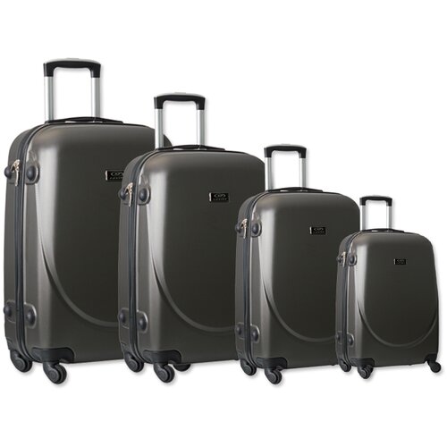 Sazio Set 4 ABS kofera Sanremo tamno siva Cene