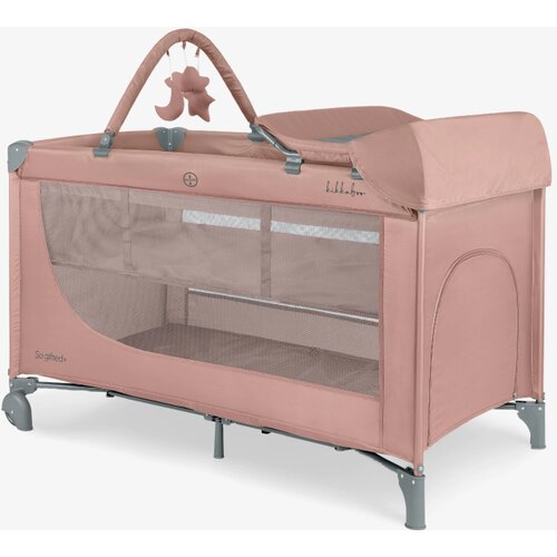 Kikka Boo Krevetac So Gifted PLUS premium 2 nivoa sa pultom Pink Slike