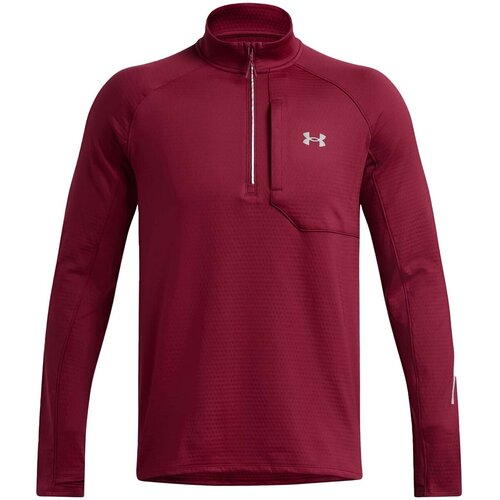 Under Armour Flis Ua Launch Elite Cw Half Zip Rdeča Slike