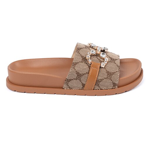 SEASTAR Brown flip-flops with decoration Cijene